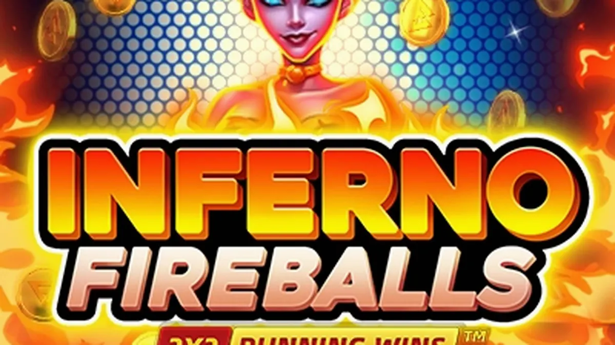 Tampilan visual slot Inferno Fireballs dengan nuansa api yang mistis