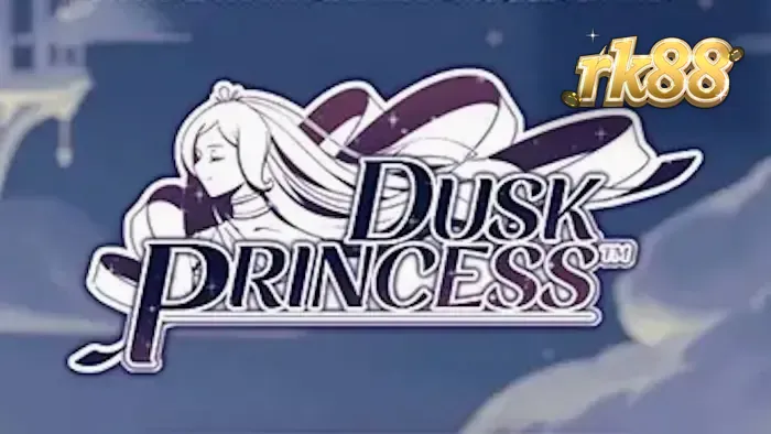 Tampilan visual slot Dusk Princess dengan latar belakang kastil magis
