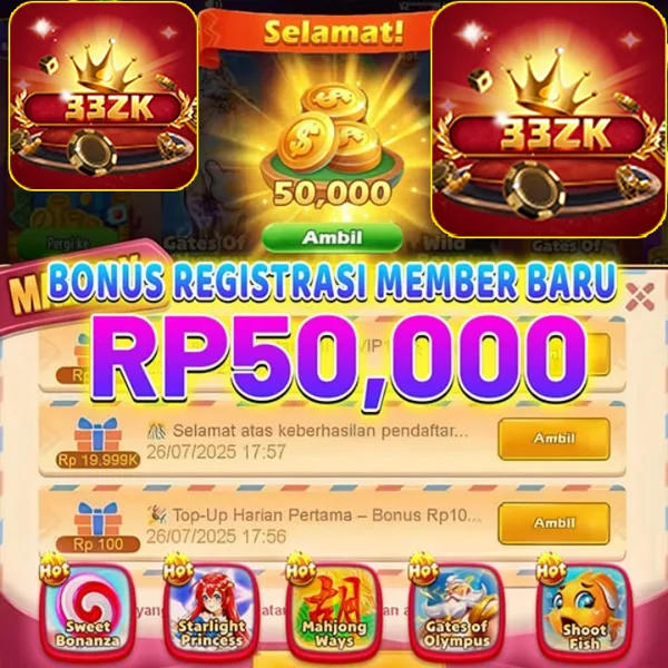 33ZK 2026 Slot Gacor RTP Tinggi